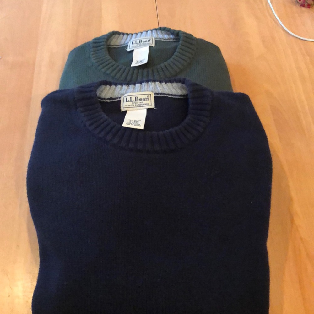 Men’s cotton sweaters llbean